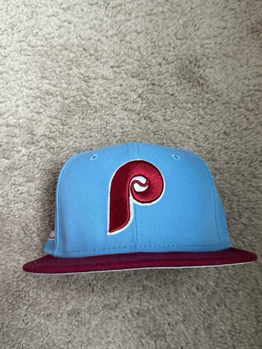 New Era Philadelphia Eagles NFL 9FIFTY Snapback Cap Hat Blue/Burgundy/Gray